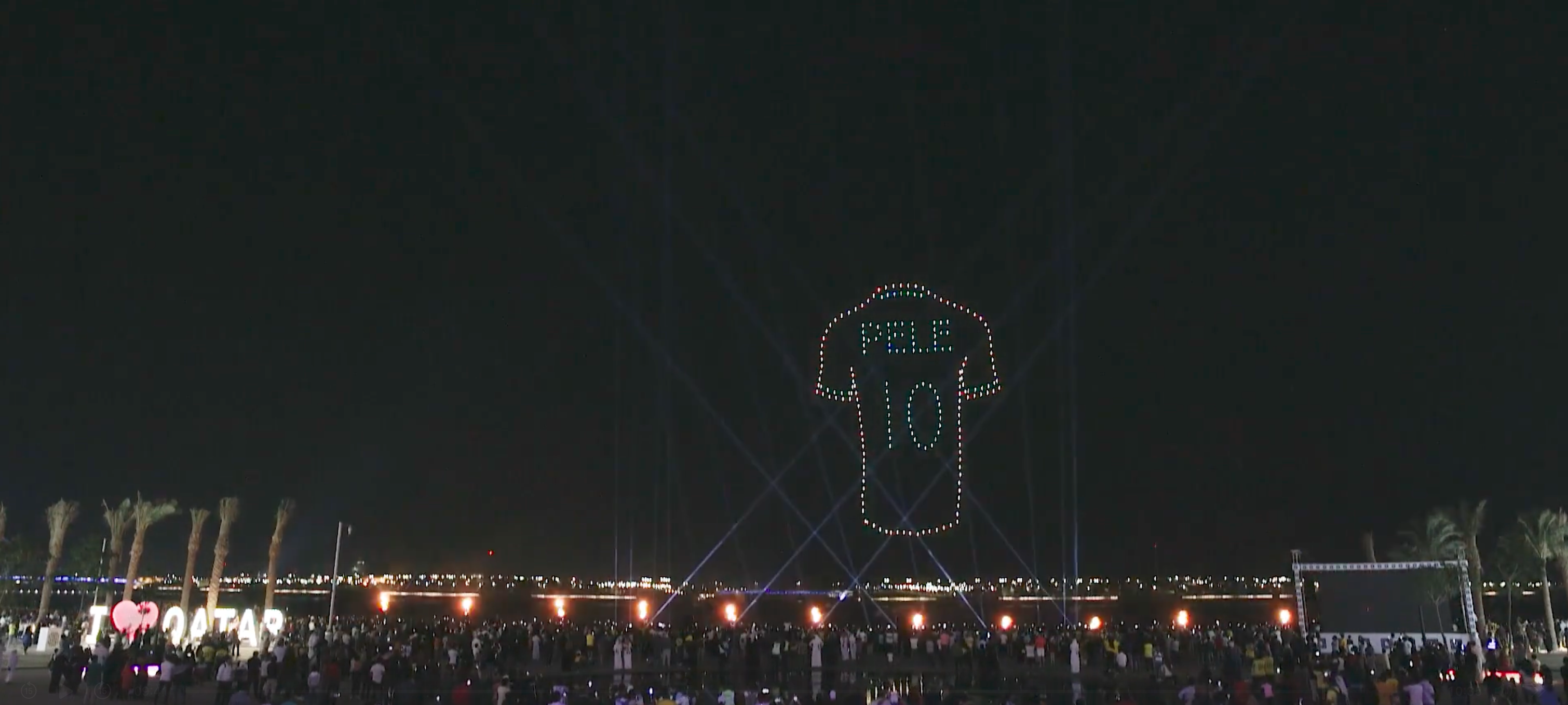 FIFA World Cup 2022 Fireworks and Drone Show